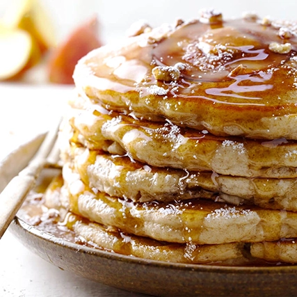 Sea Salt Caramel Pancakes